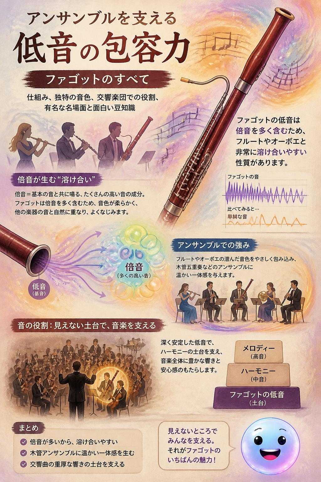 アンサンブルを支える低音の包容力