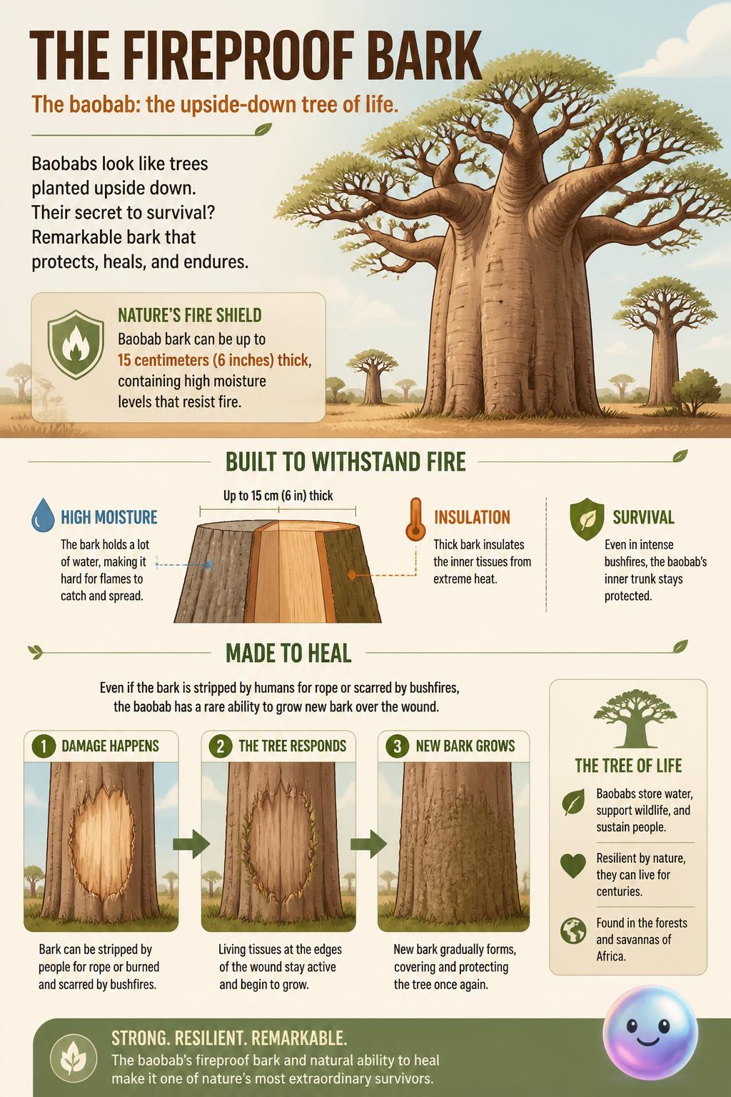 The fireproof bark