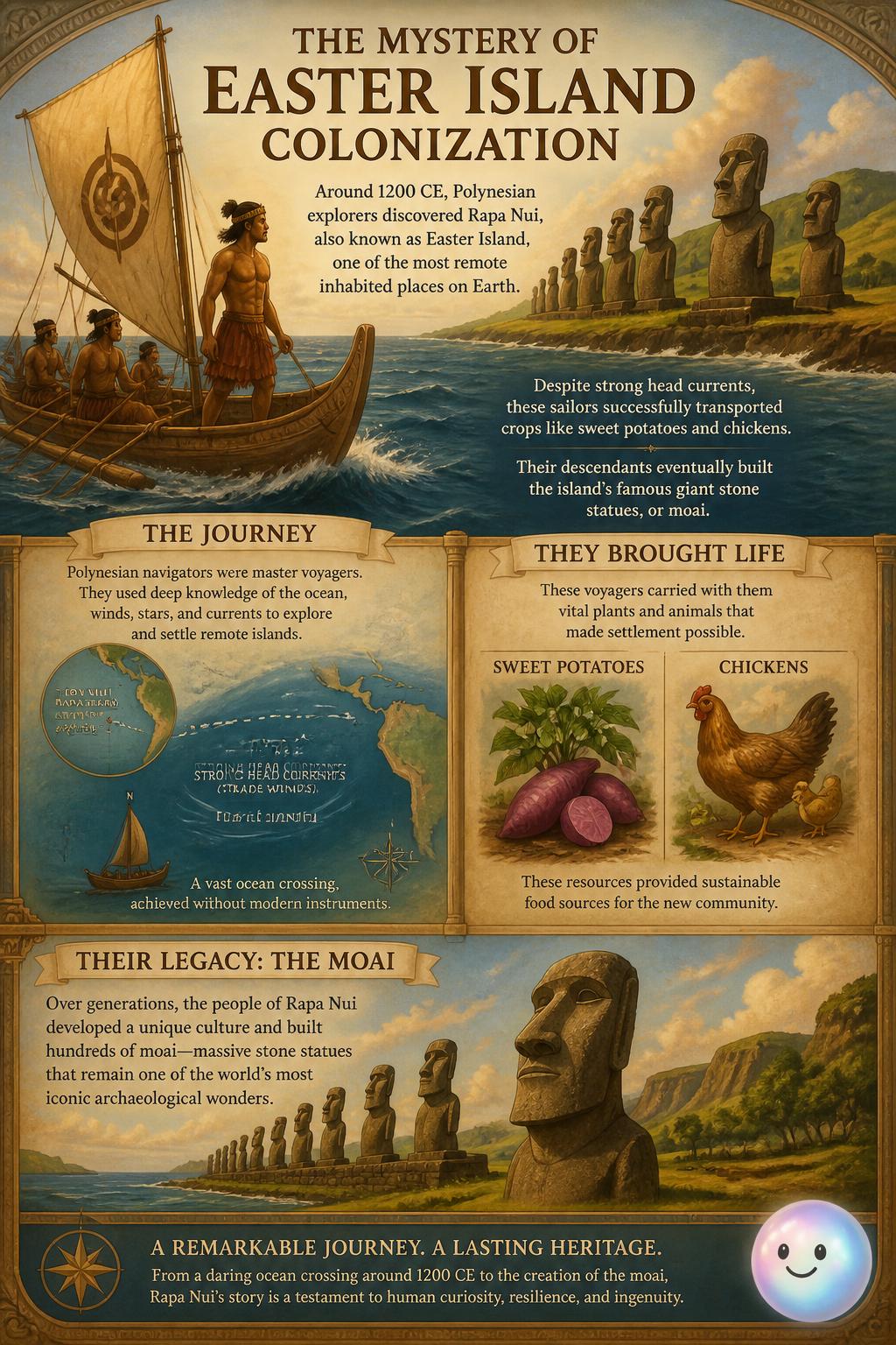 The mystery of Easter Island colonization