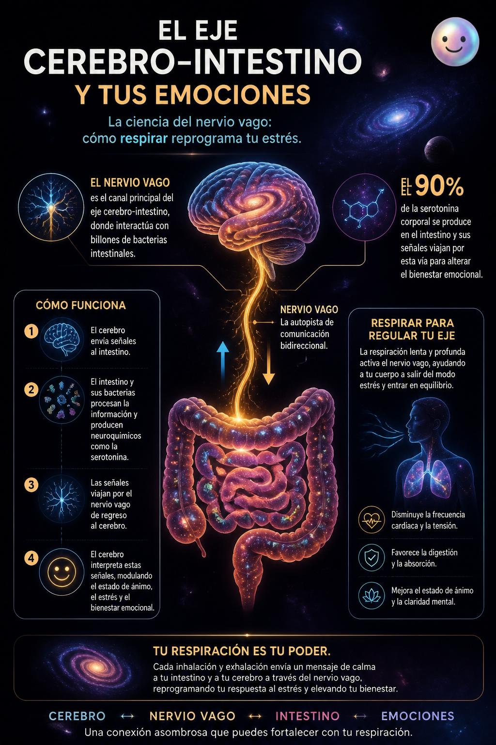 El eje cerebro-intestino y tus emociones