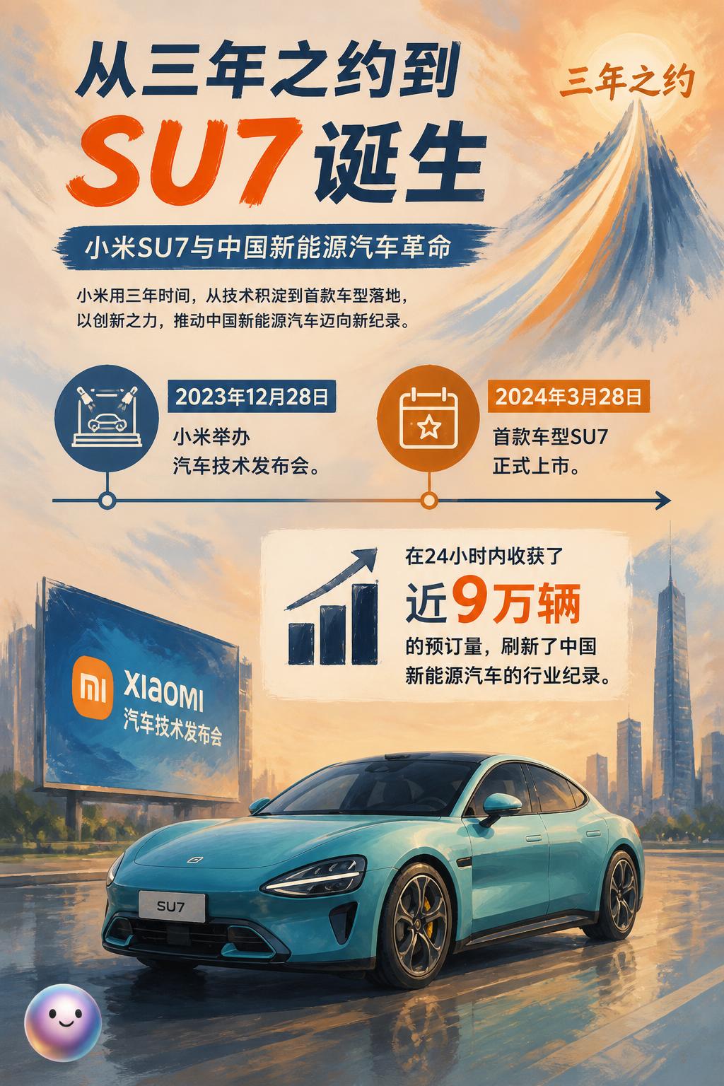 从三年之约到SU7诞生