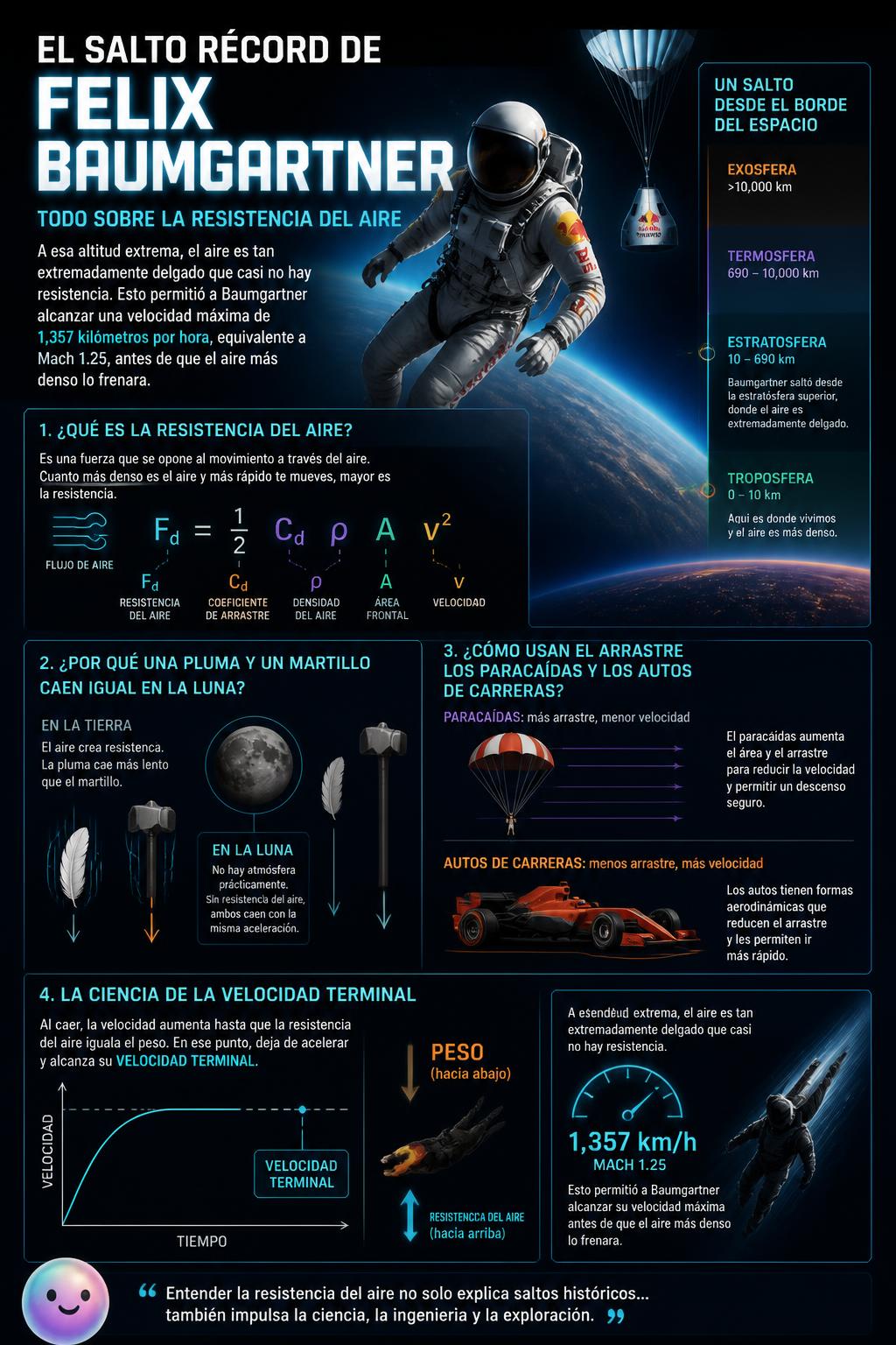 El salto récord de Felix Baumgartner