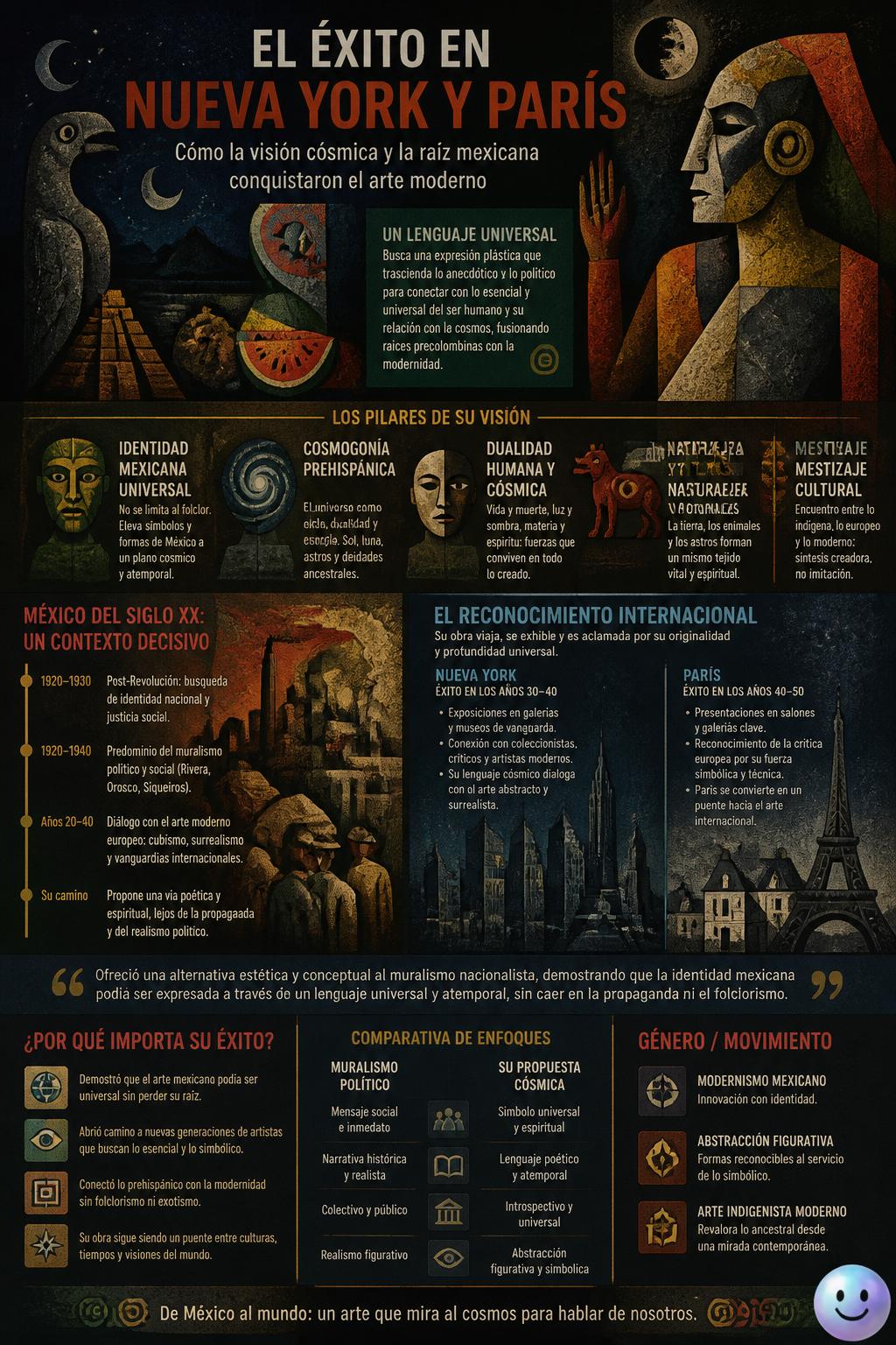 El éxito en Nueva York y París