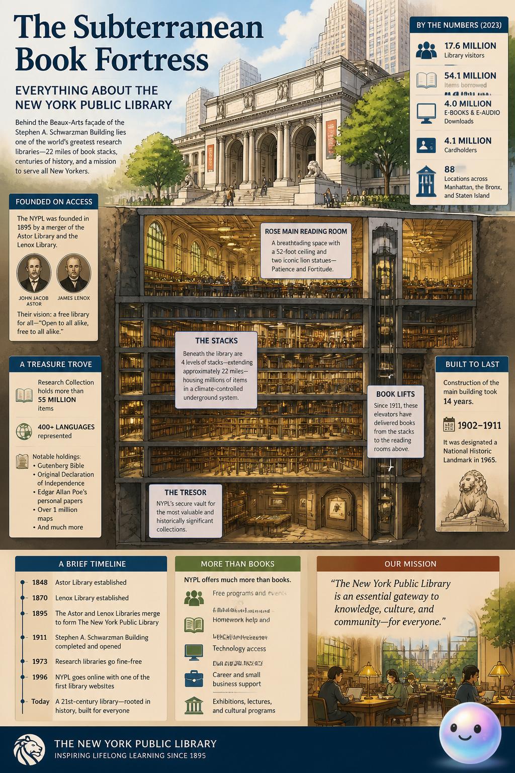 The subterranean book fortress