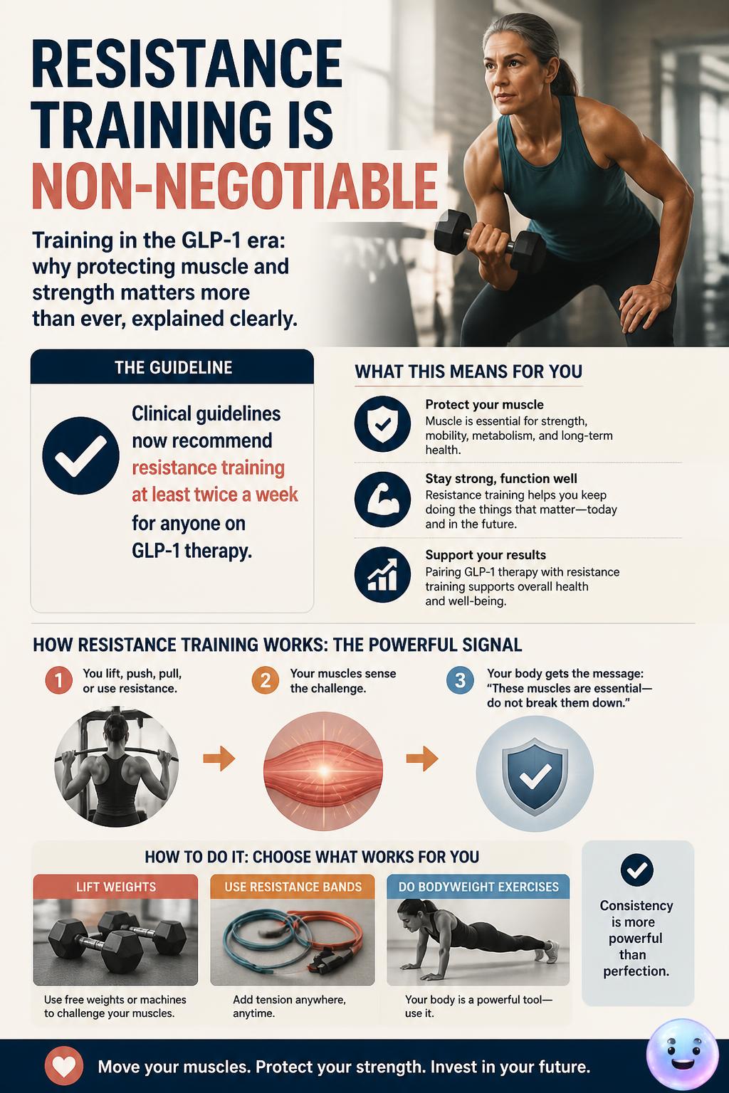 Resistance training is non-negotiable