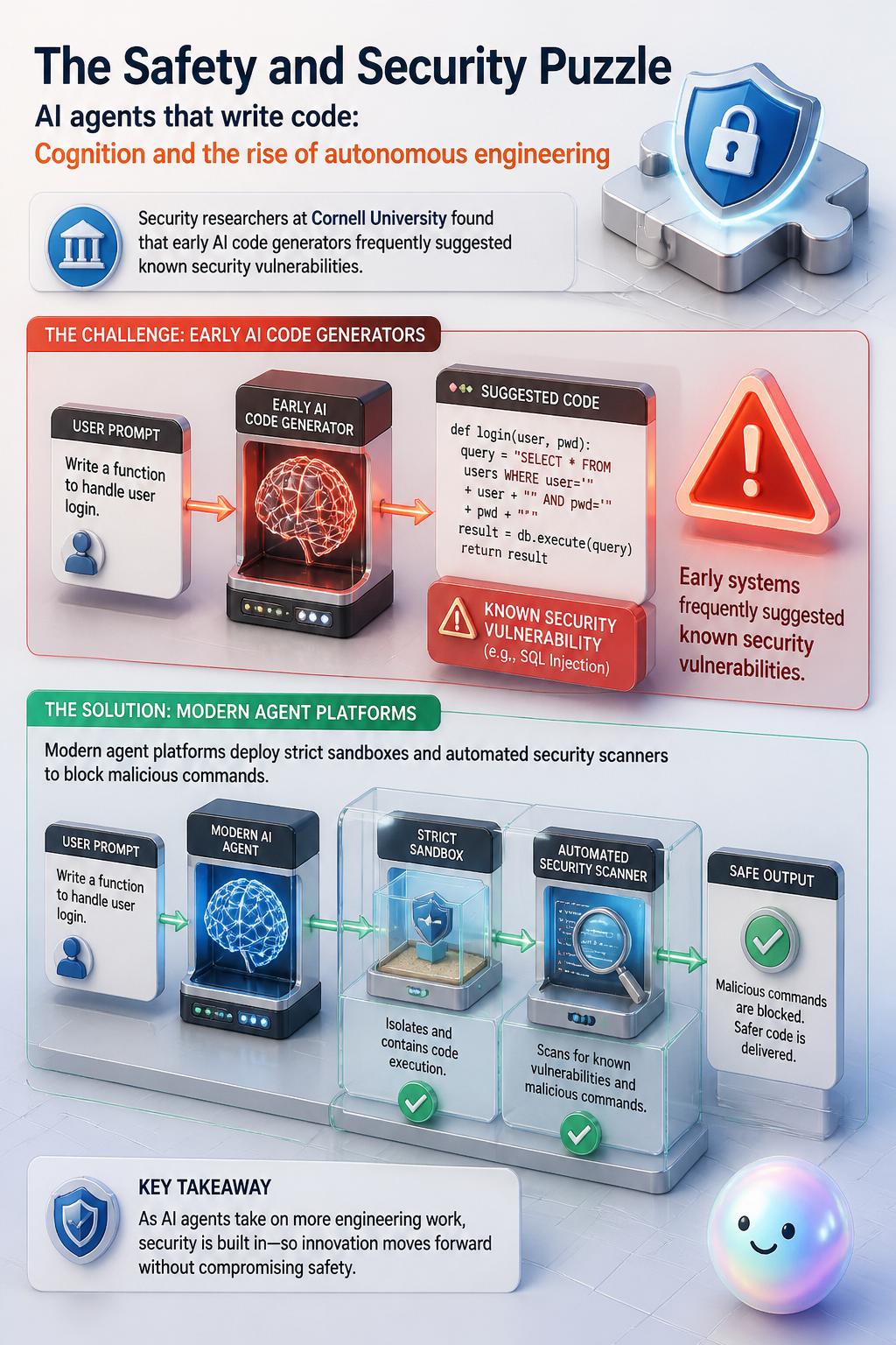 The safety and security puzzle