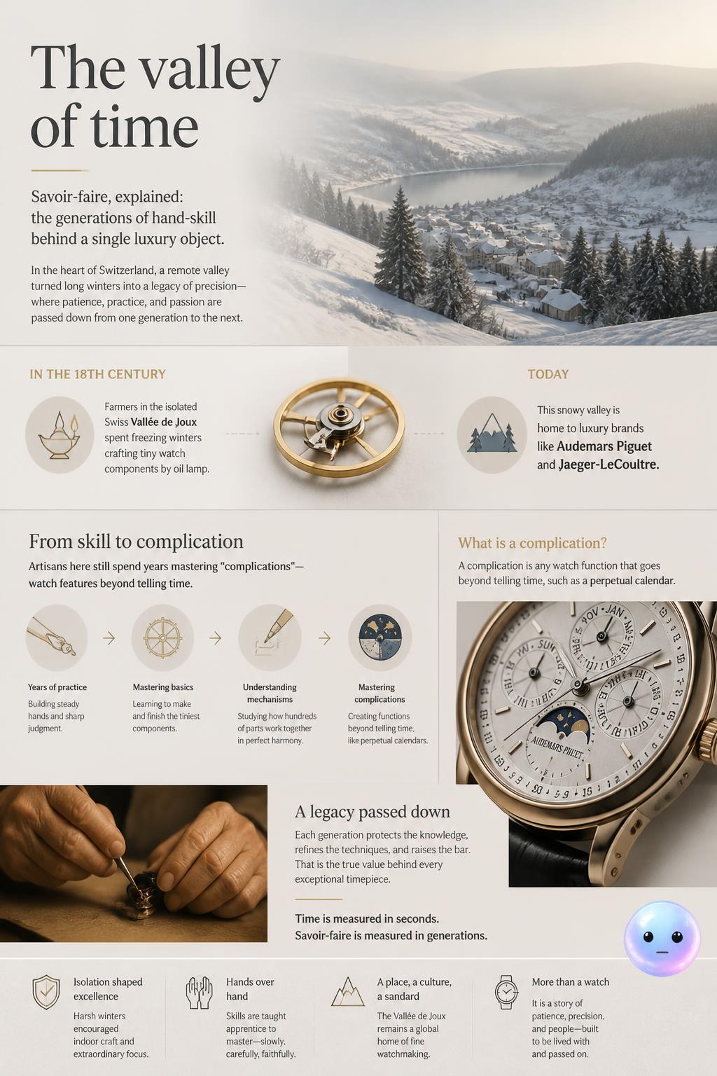 The valley of time