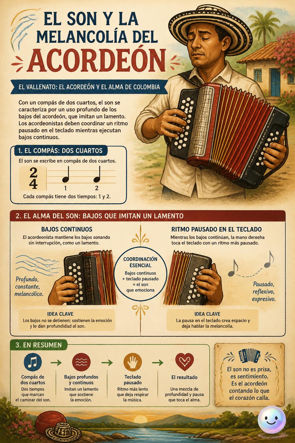 El son y la melancolía del acordeón