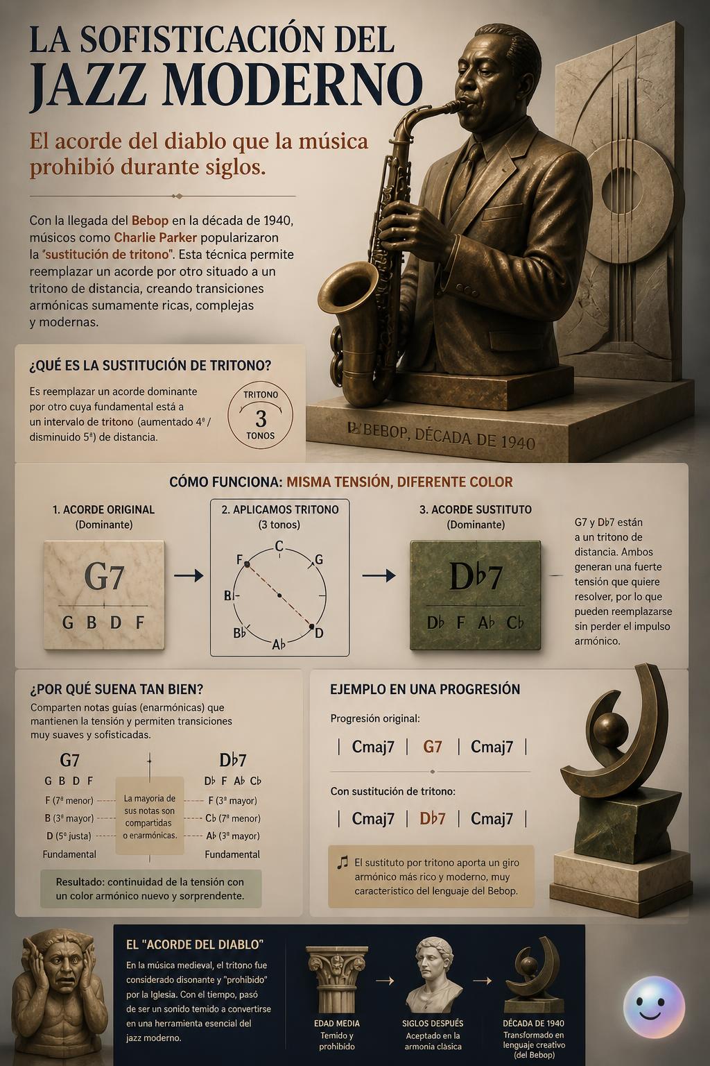 La sofisticación del jazz moderno