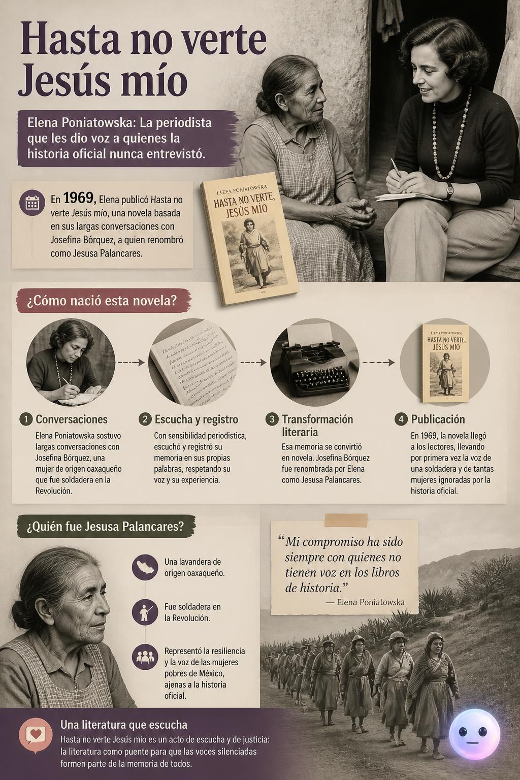 Hasta no verte Jesús mío: Infografía