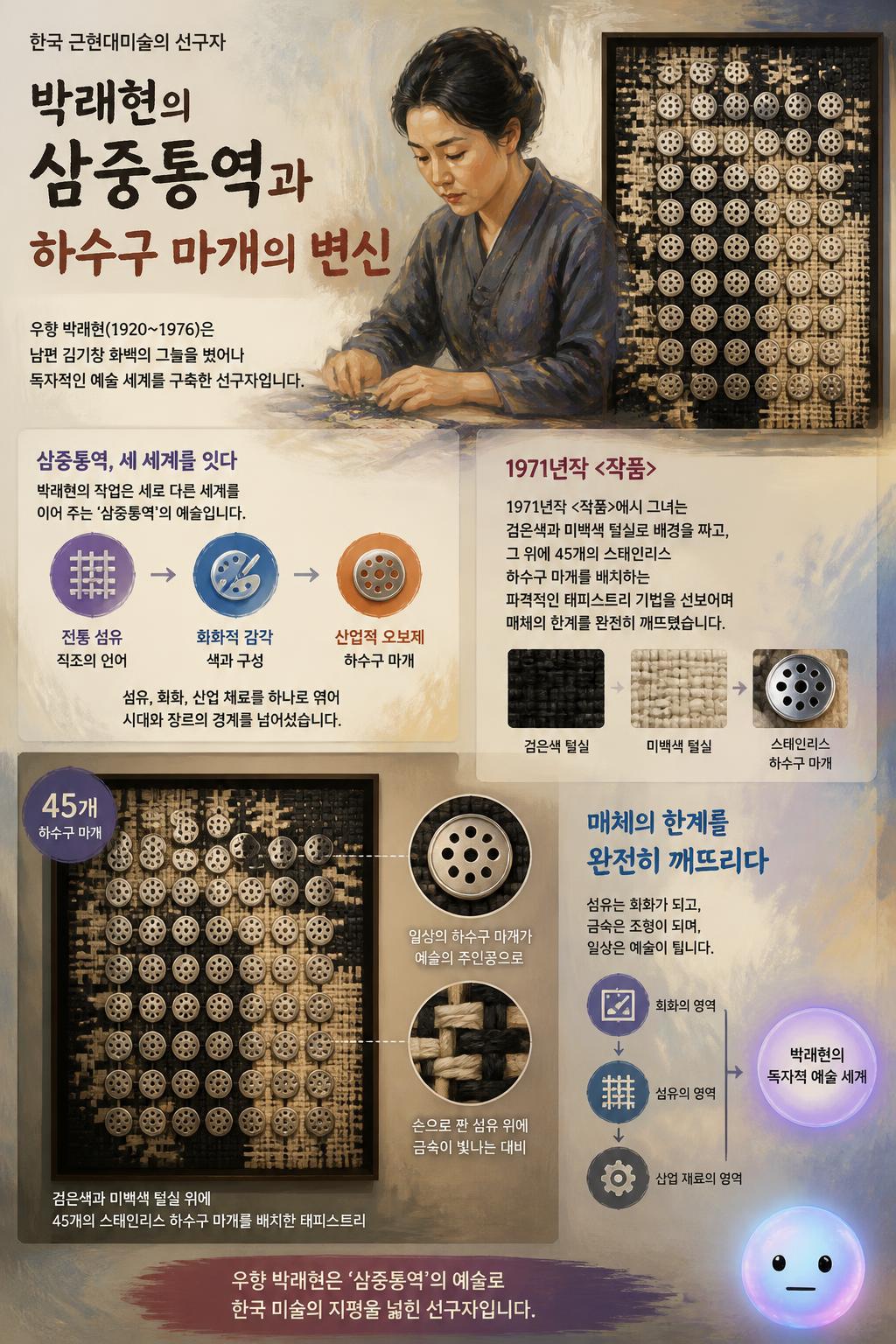 박래현의 삼중통역과 하수구 마개의 변신