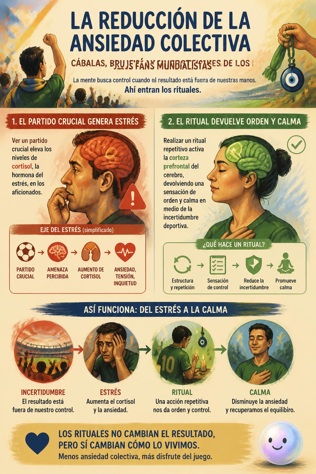 La reducción de la ansiedad colectiva