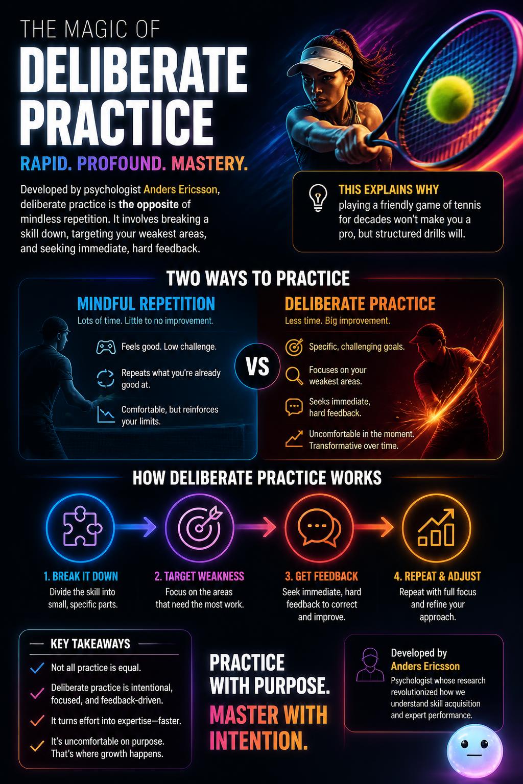 The magic of deliberate practice