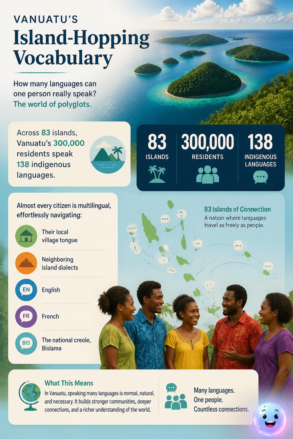 Vanuatu's island-hopping vocabulary