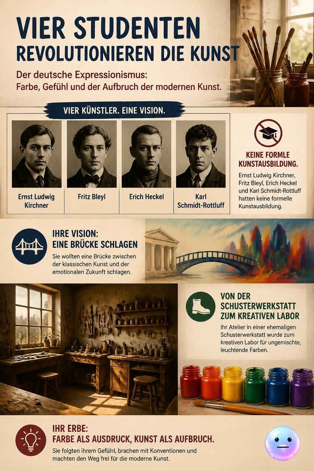 Vier Studenten revolutionieren die Kunst