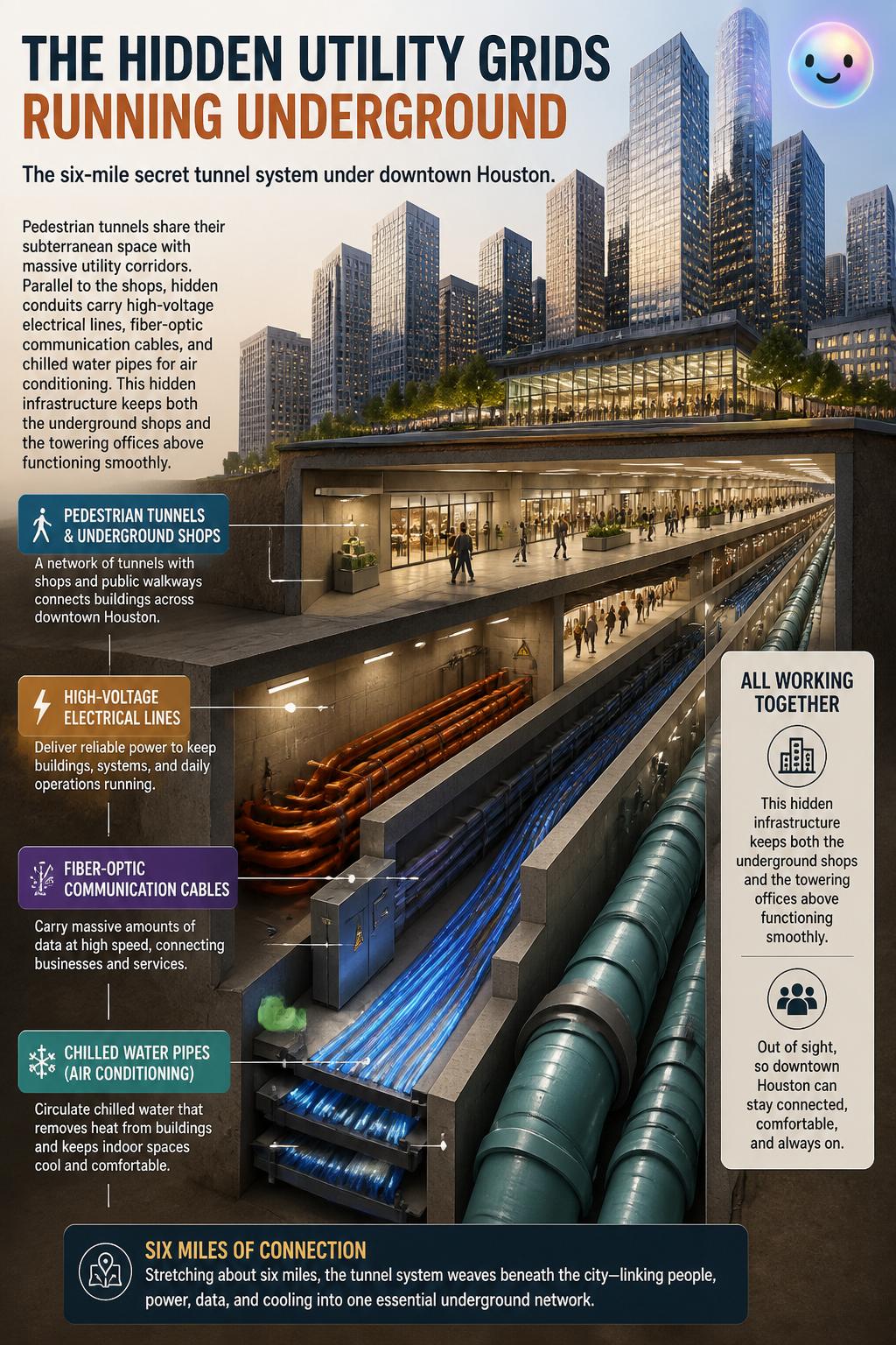 The hidden utility grids running underground
