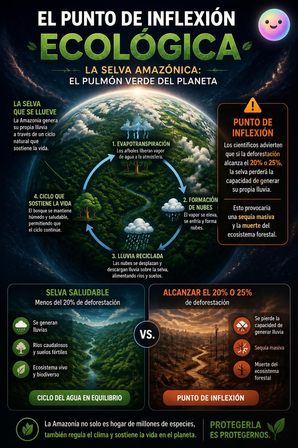 El punto de inflexión ecológica