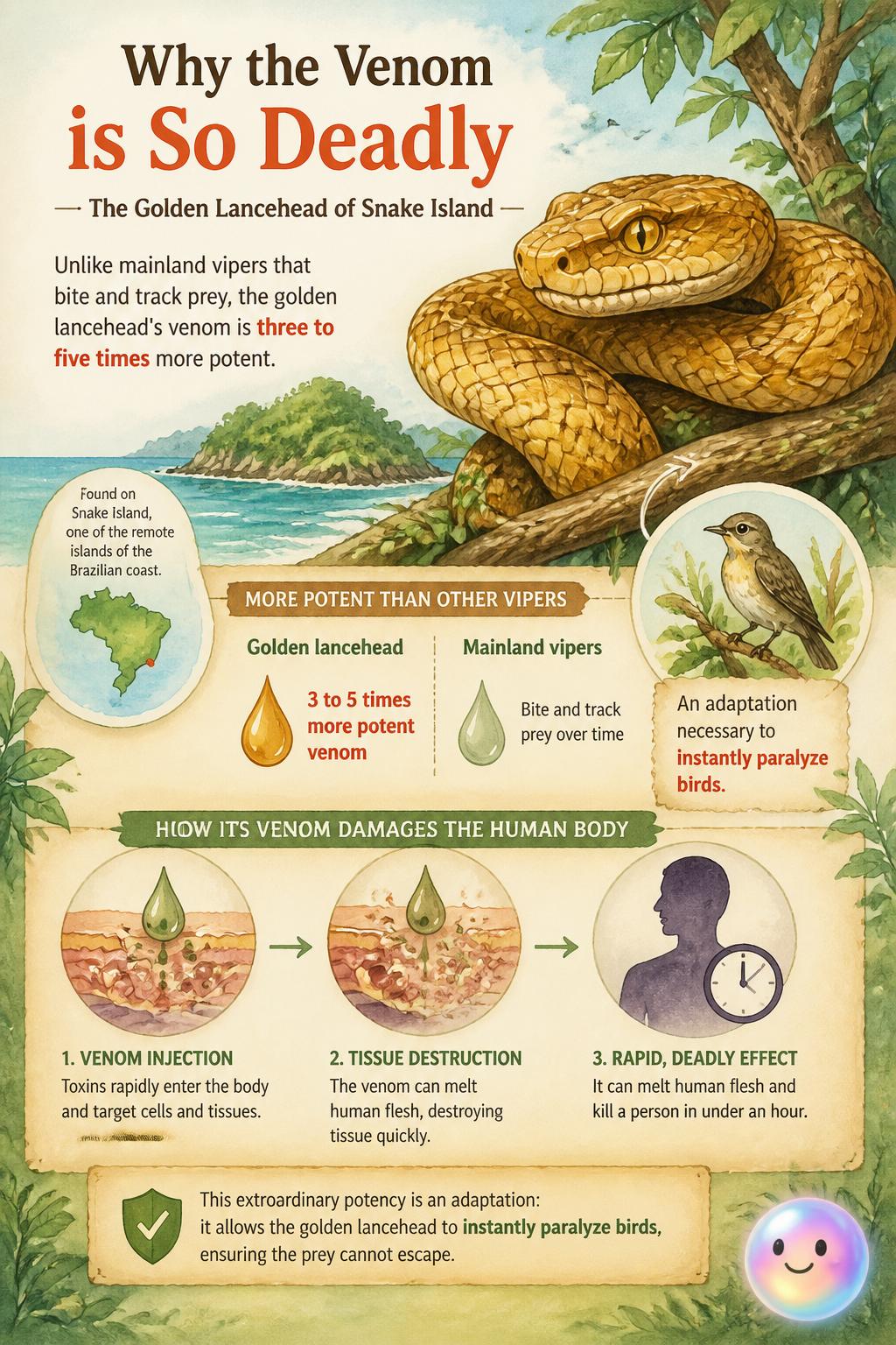 Why the venom is so deadly