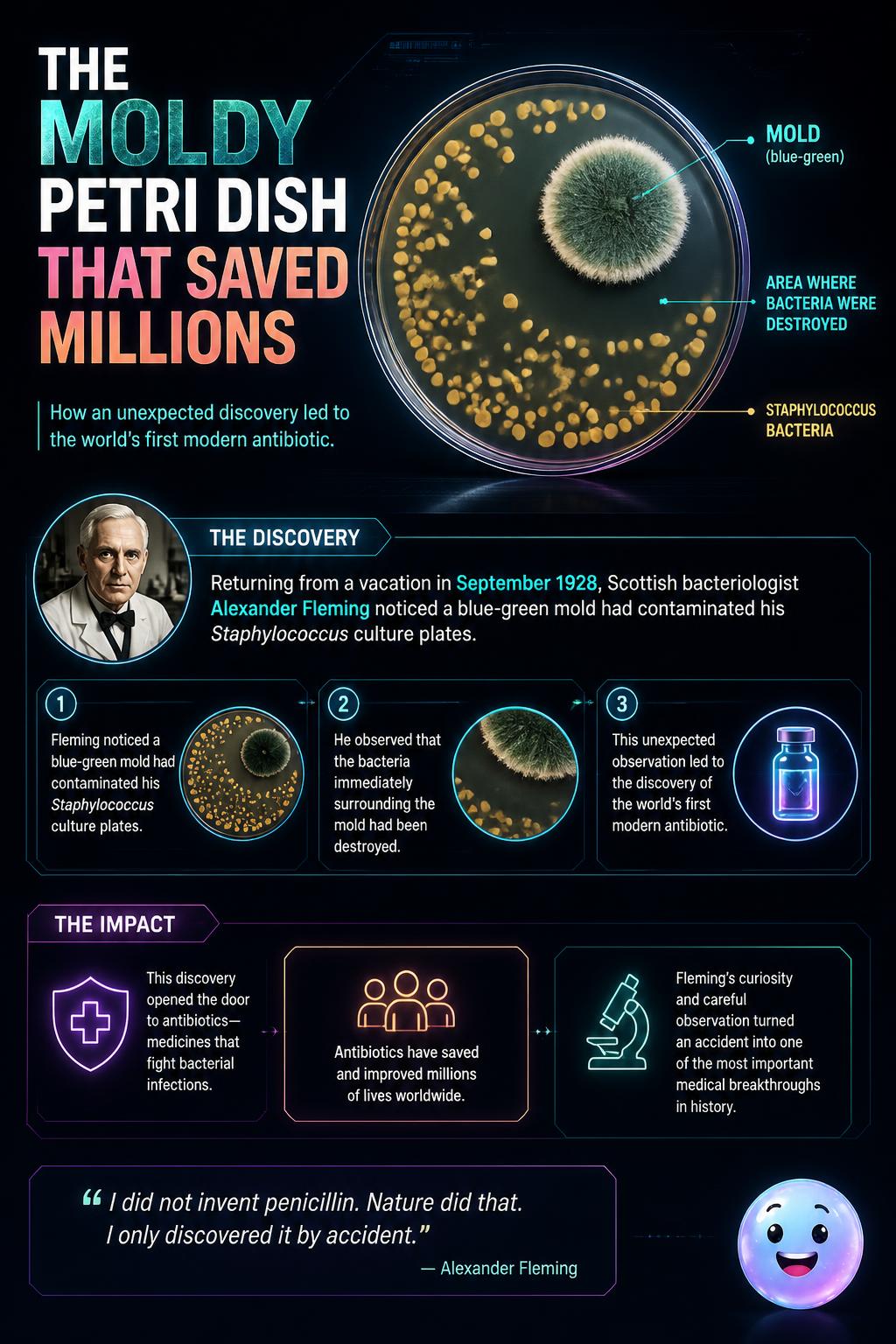 The moldy petri dish that saved millions