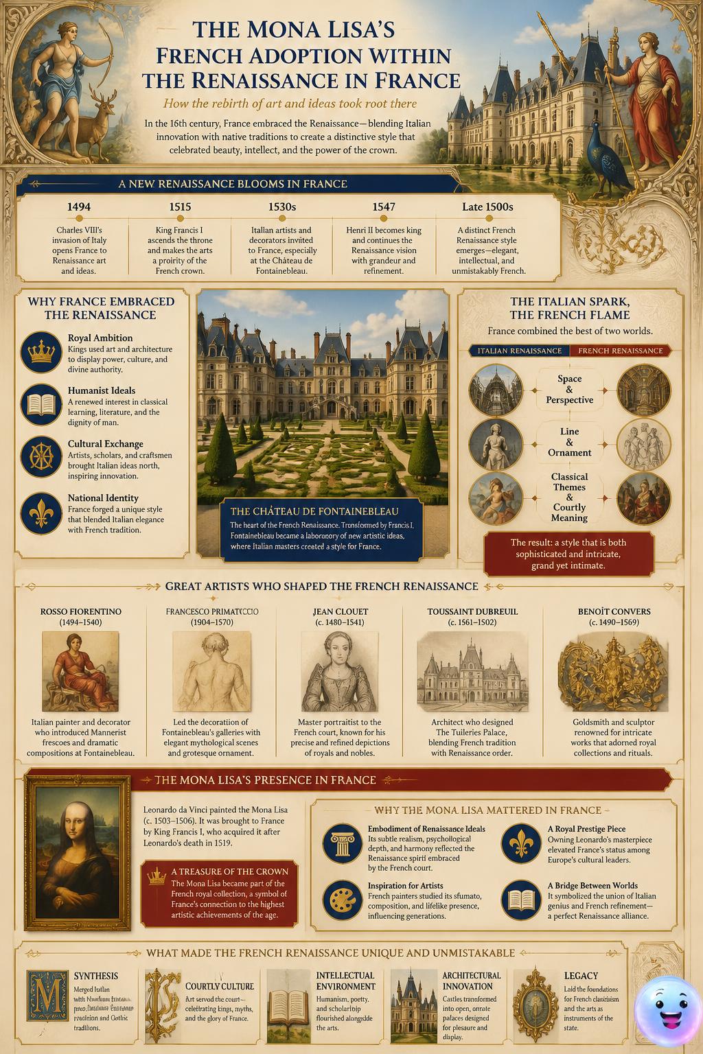 The Mona Lisa's French adoption