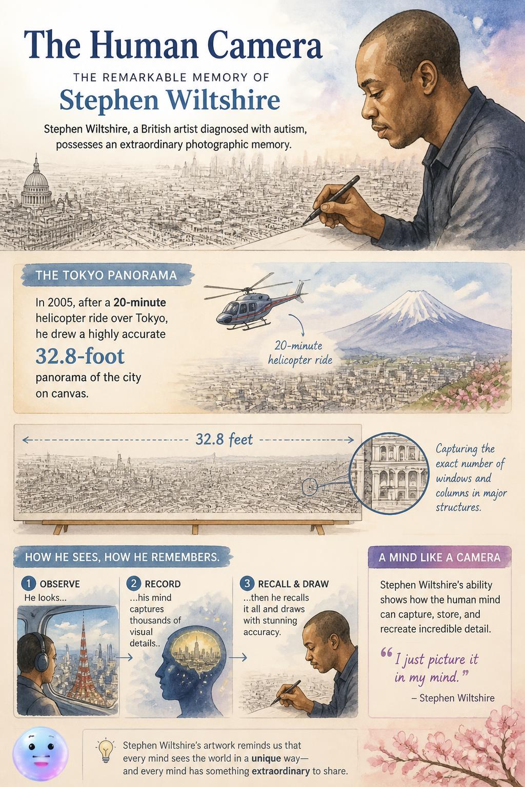 The human camera