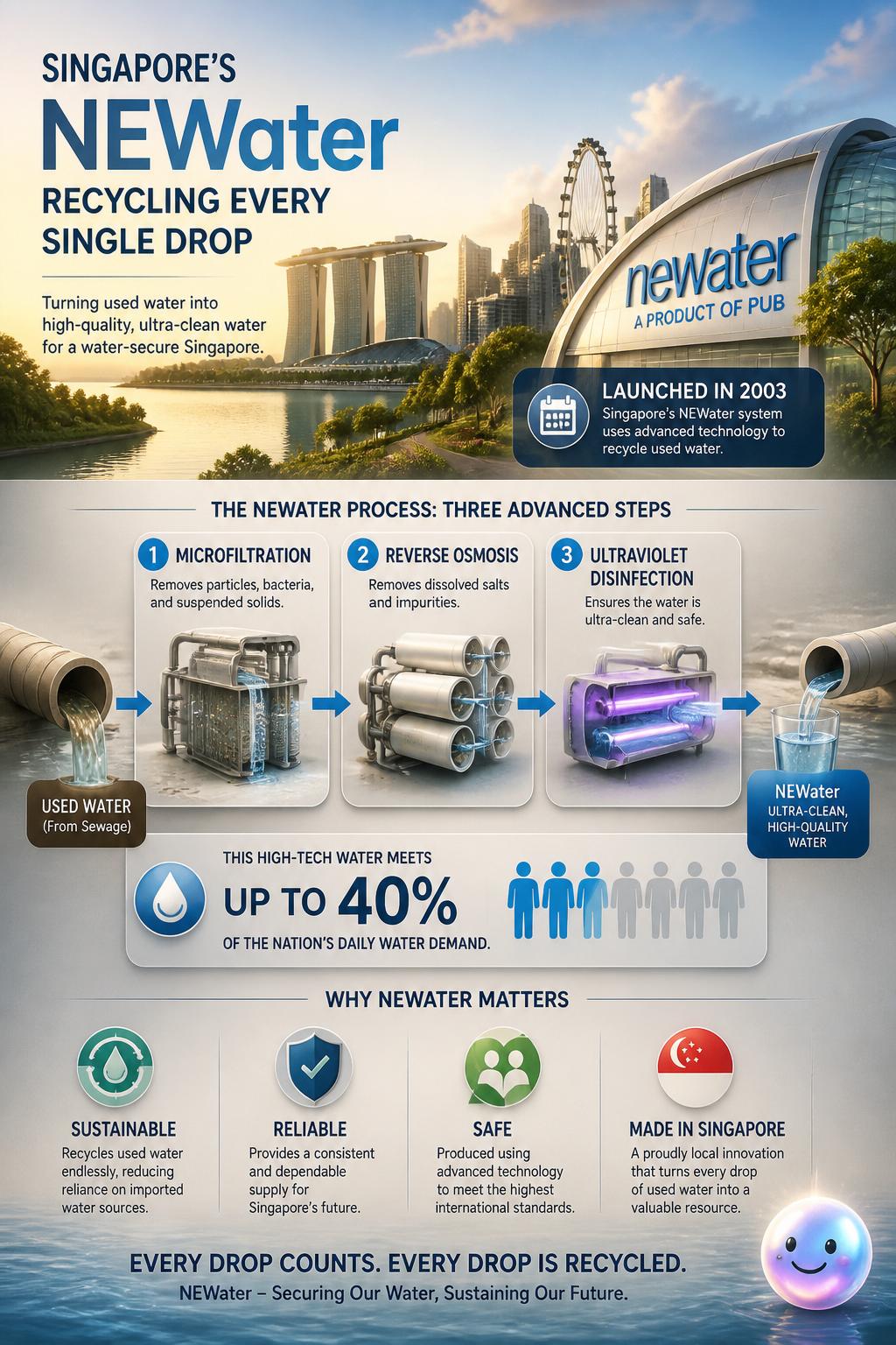 Recycling every single drop of water