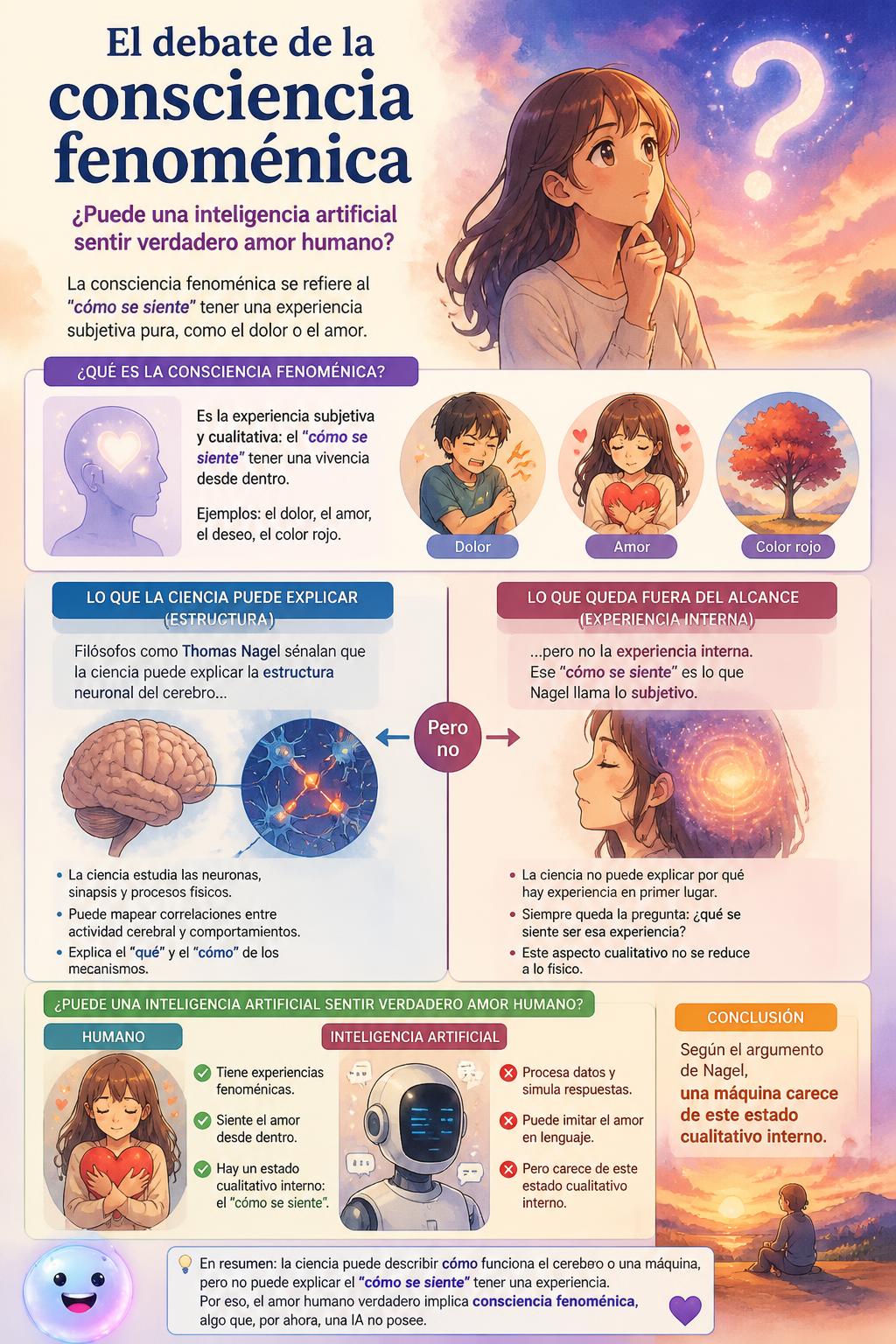 El debate de la consciencia fenoménica