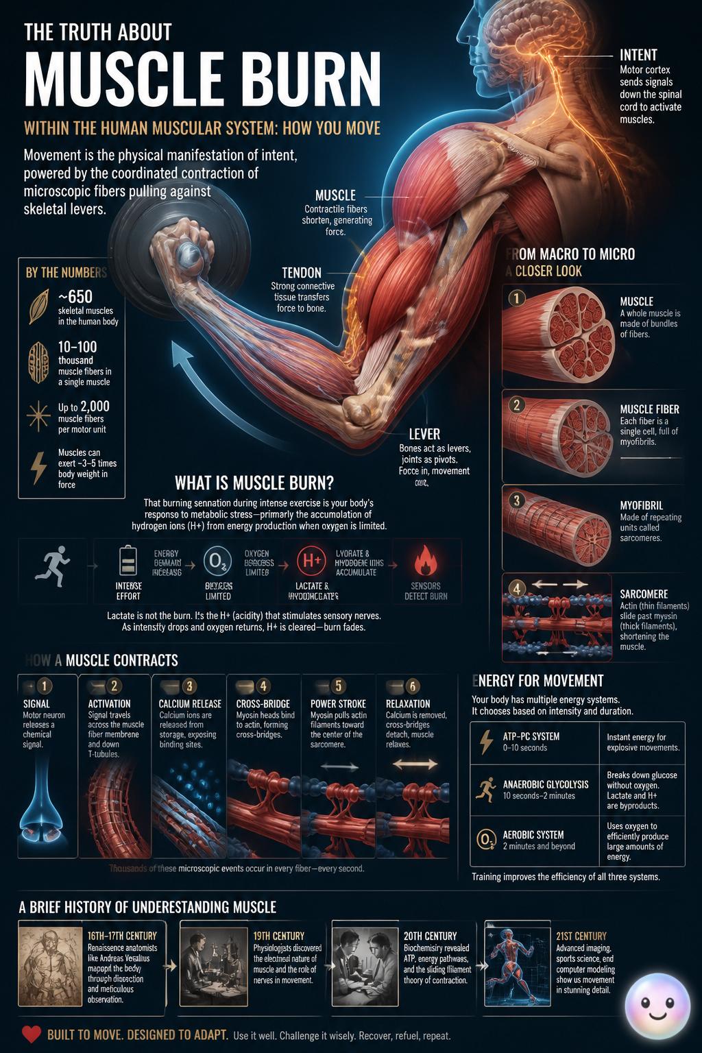 The truth about muscle burn
