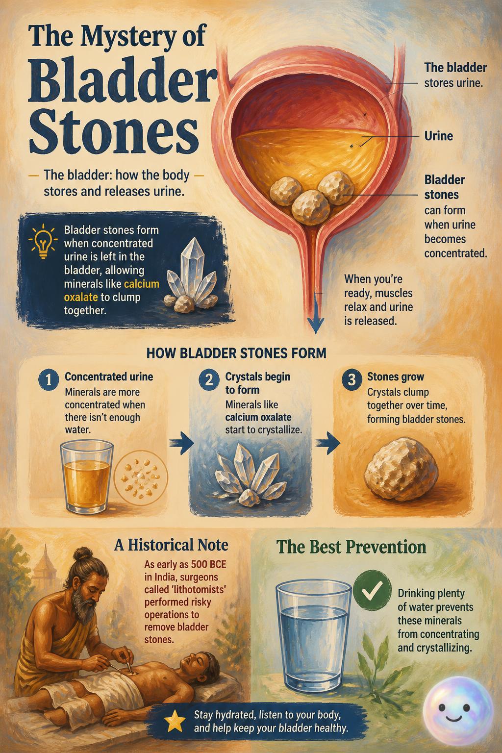 The mystery of bladder stones