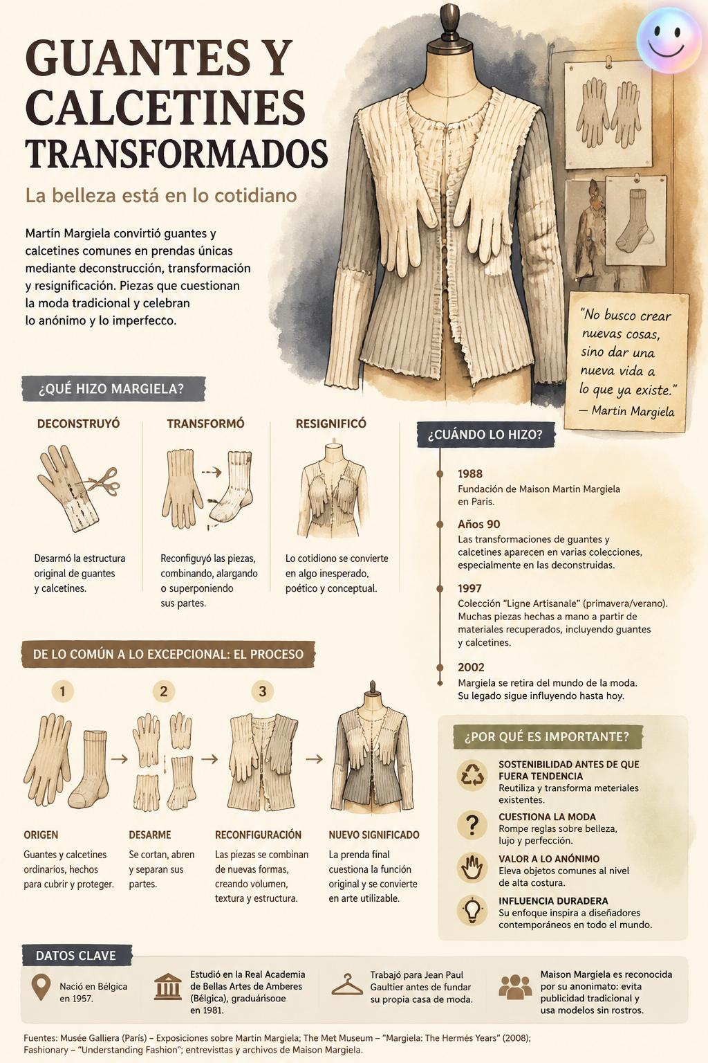 Guantes y calcetines transformados