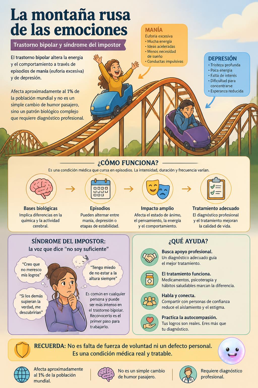 La montaña rusa de las emociones