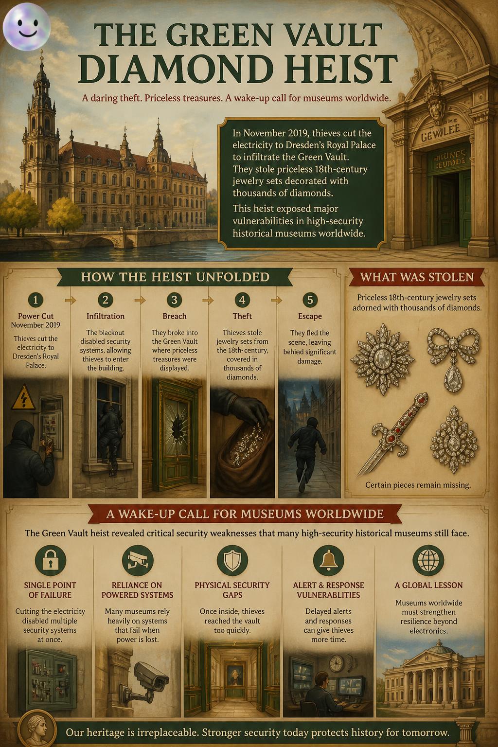 The green vault diamond heist