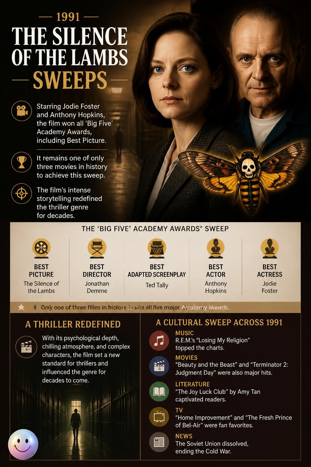 The Silence of the Lambs sweeps