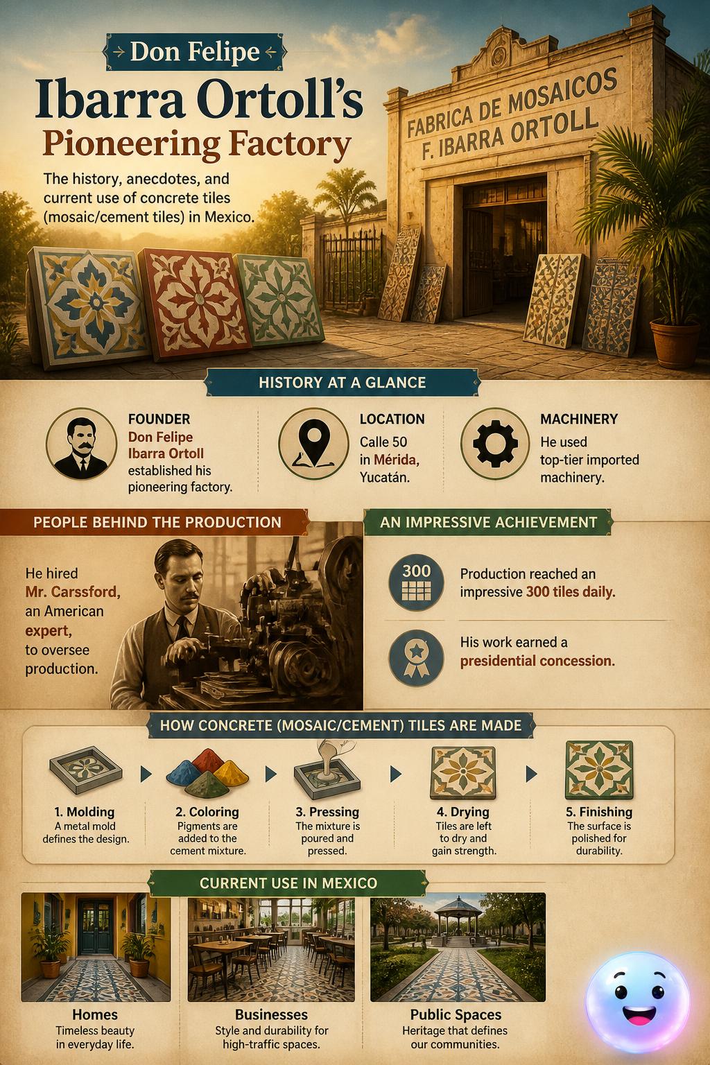 Don Felipe's pioneering factory