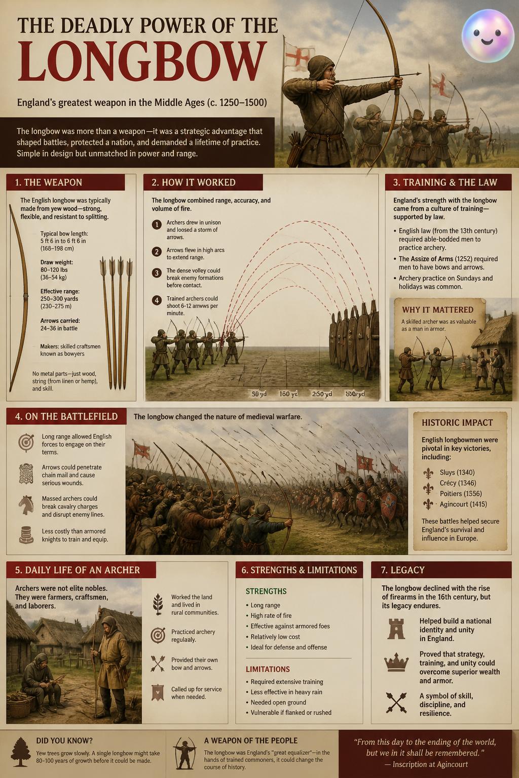 The deadly power of the longbow
