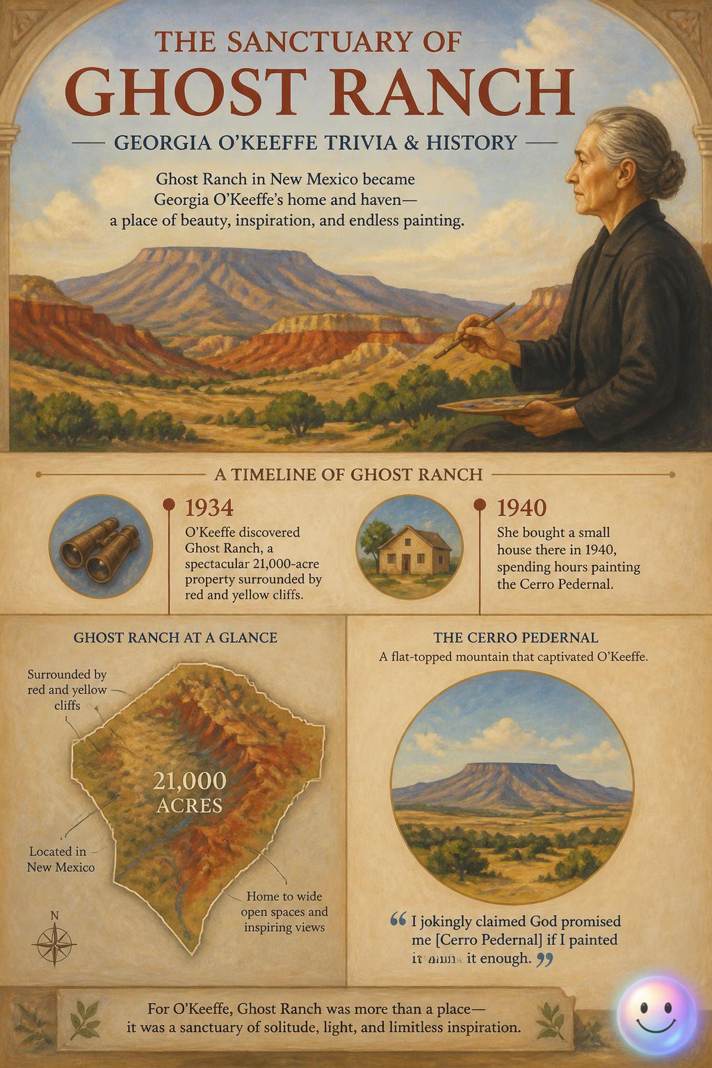 The sanctuary of Ghost Ranch