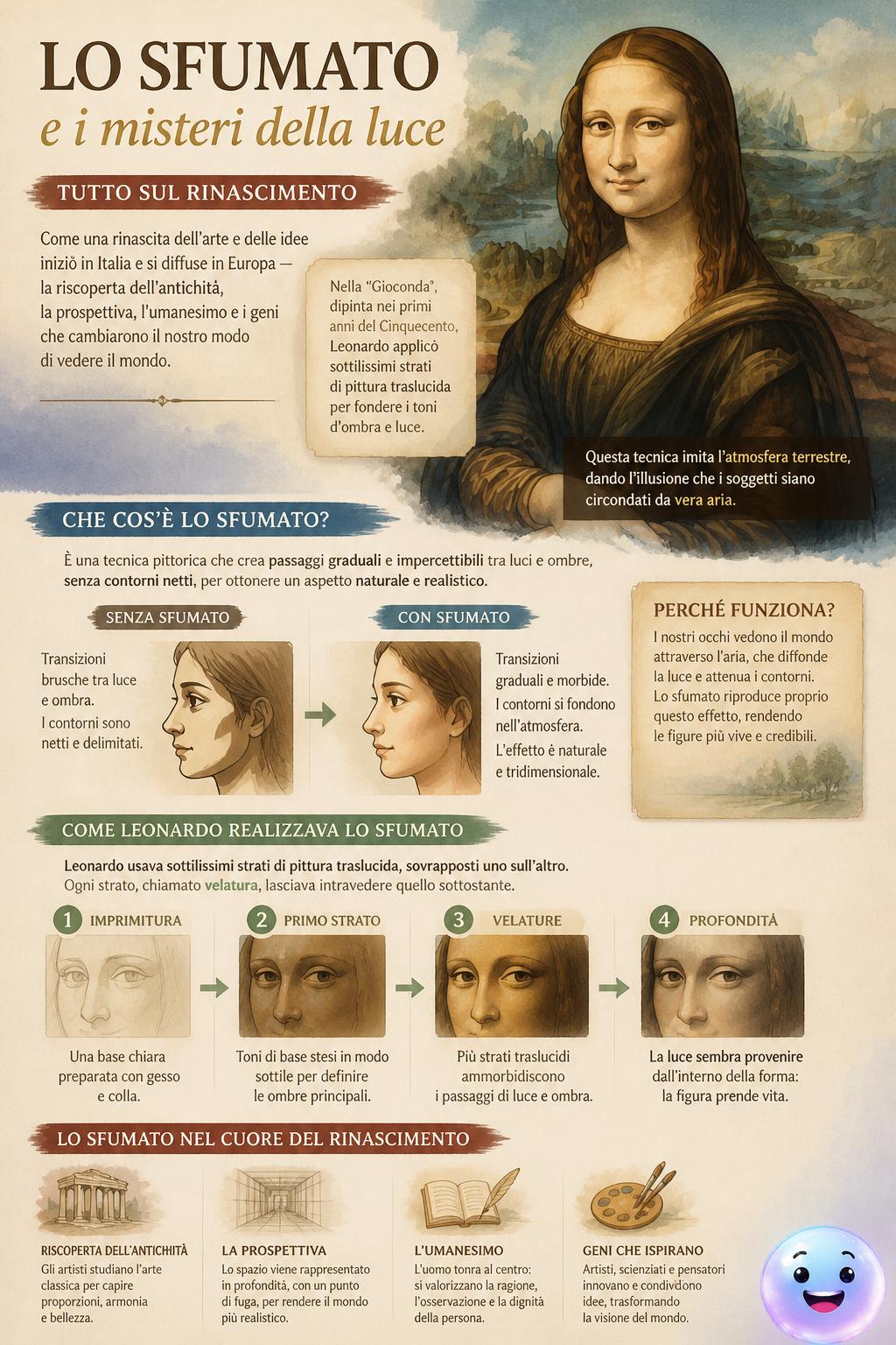 Lo sfumato e i misteri della luce