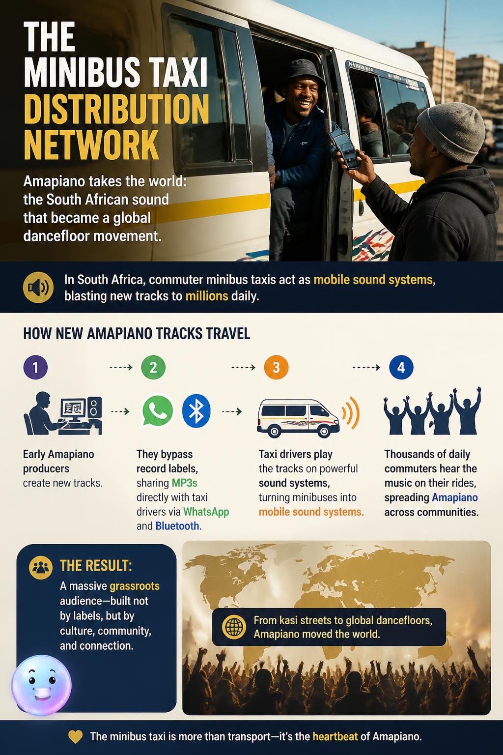 The minibus taxi distribution network