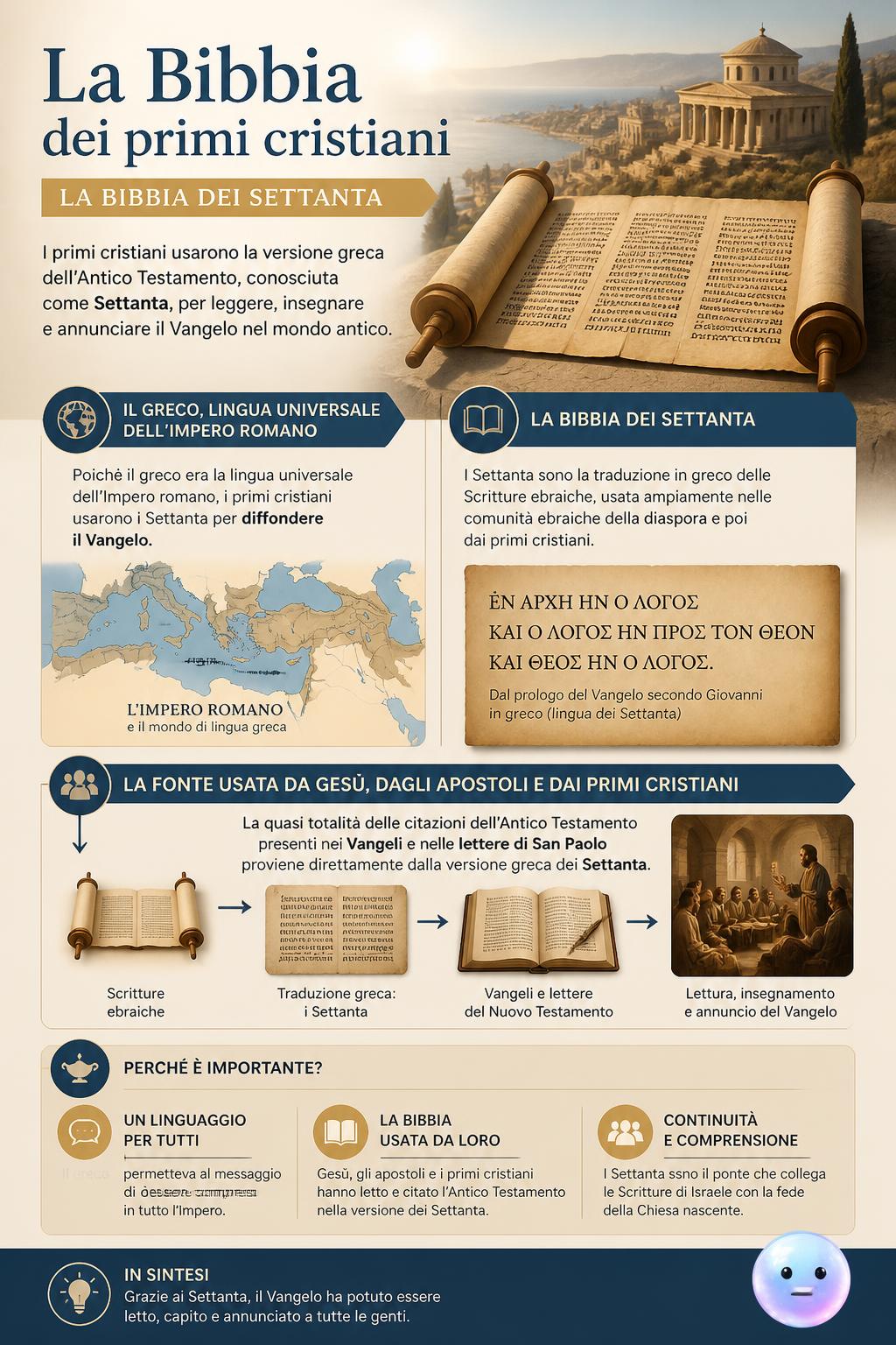 La Bibbia dei primi cristiani