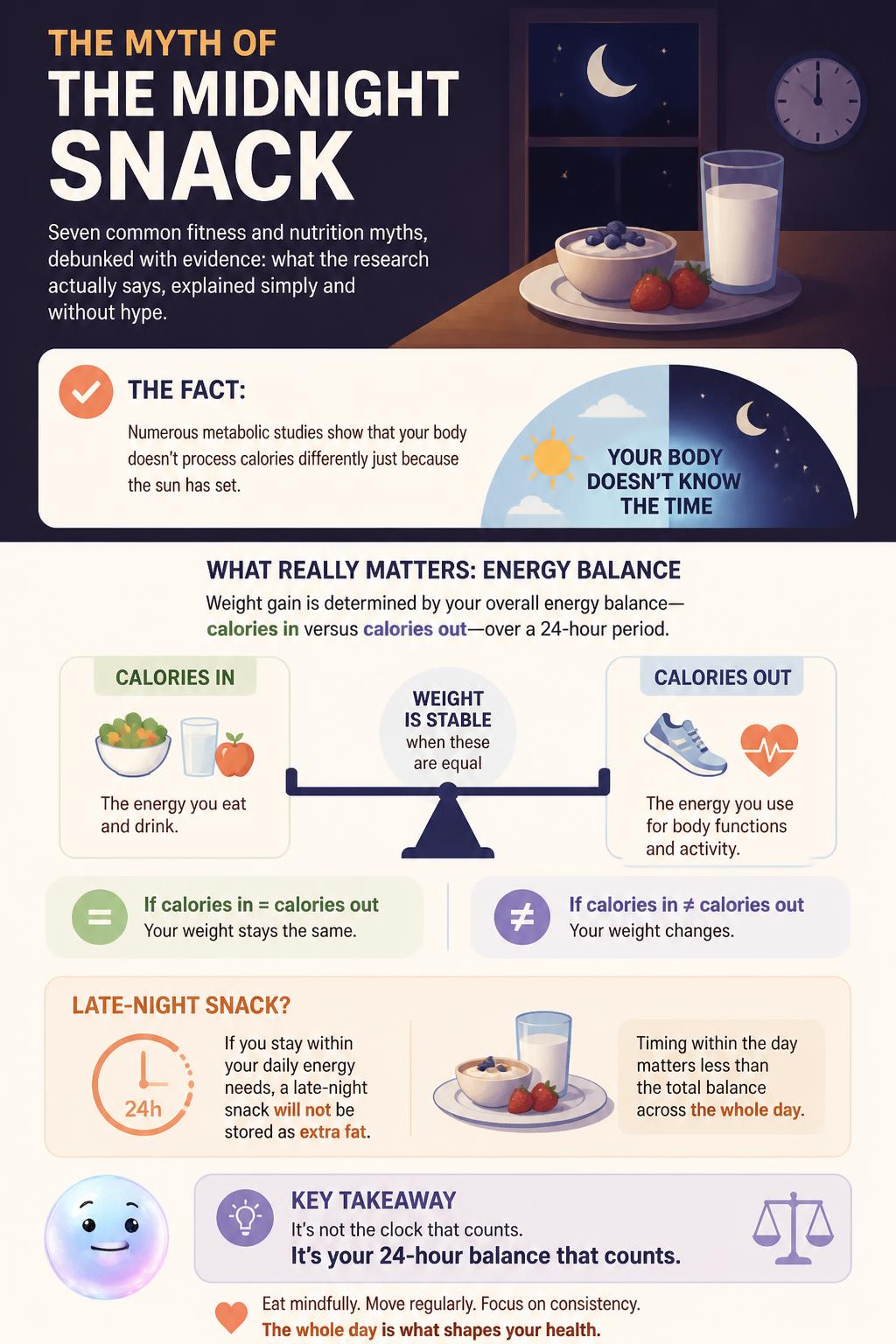 The myth of the midnight snack