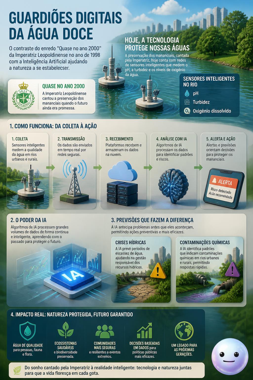 Guardiões digitais da água doce