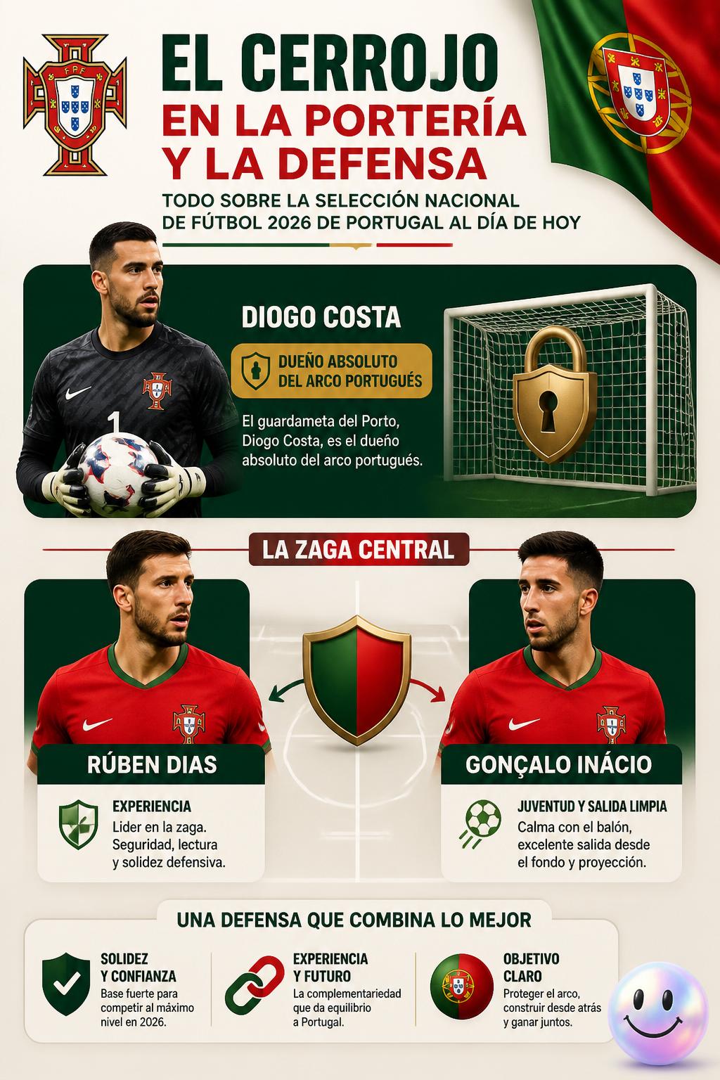 El cerrojo en la portería y la defensa