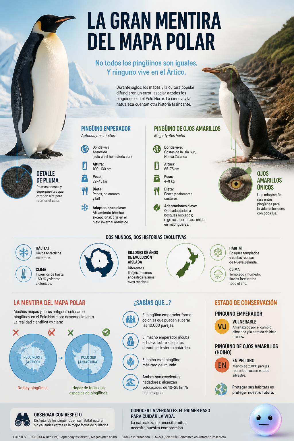 La gran mentira del mapa polar