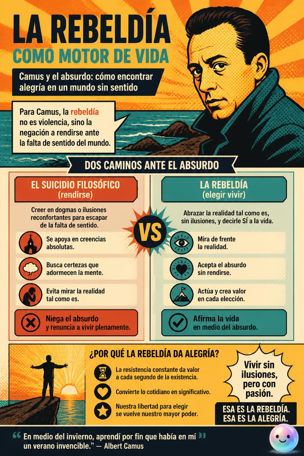 La rebeldía como motor de vida