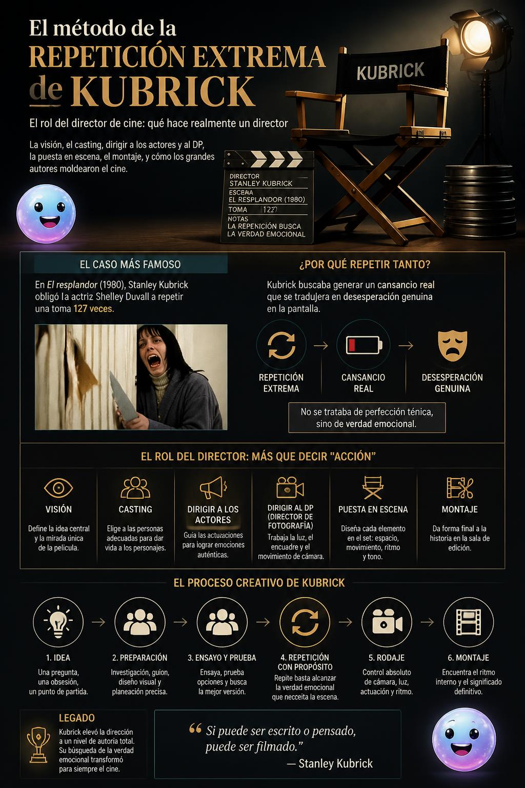 El método de la repetición extrema de Kubrick