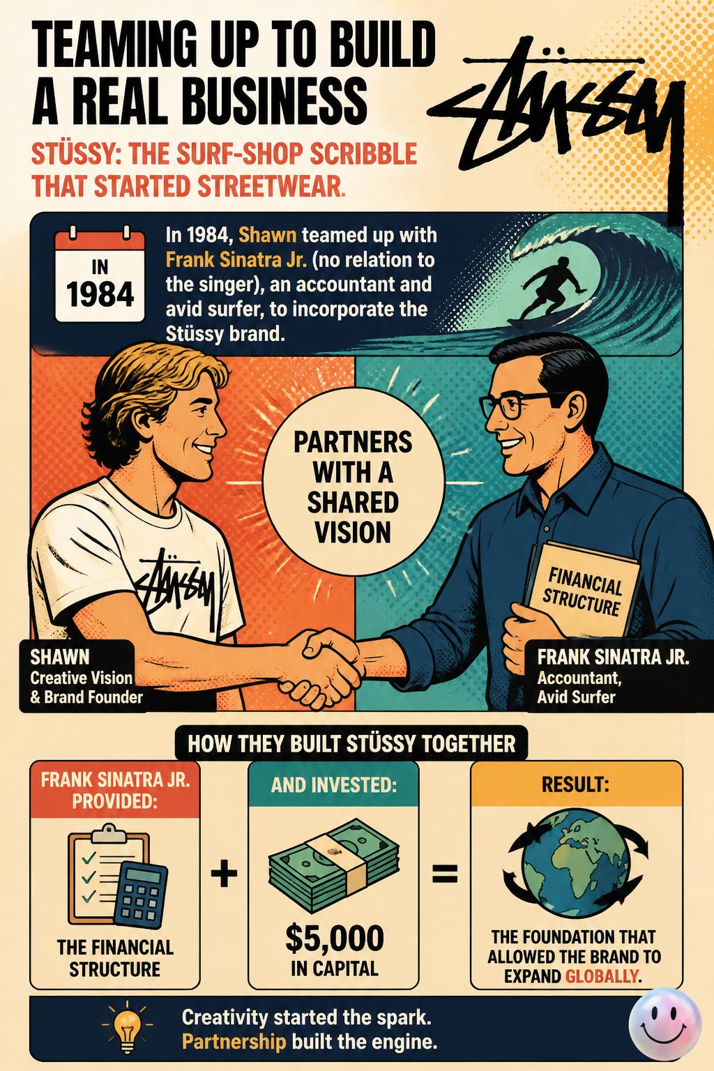 Partnering up to build a real business