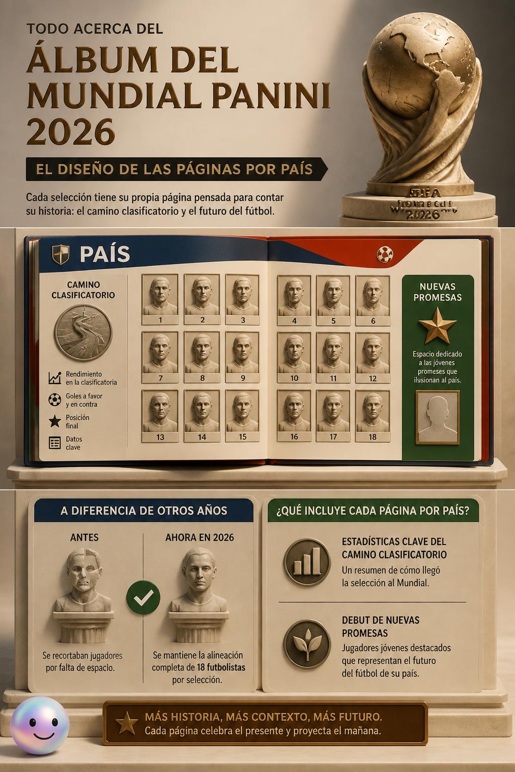 El diseño de las páginas por país