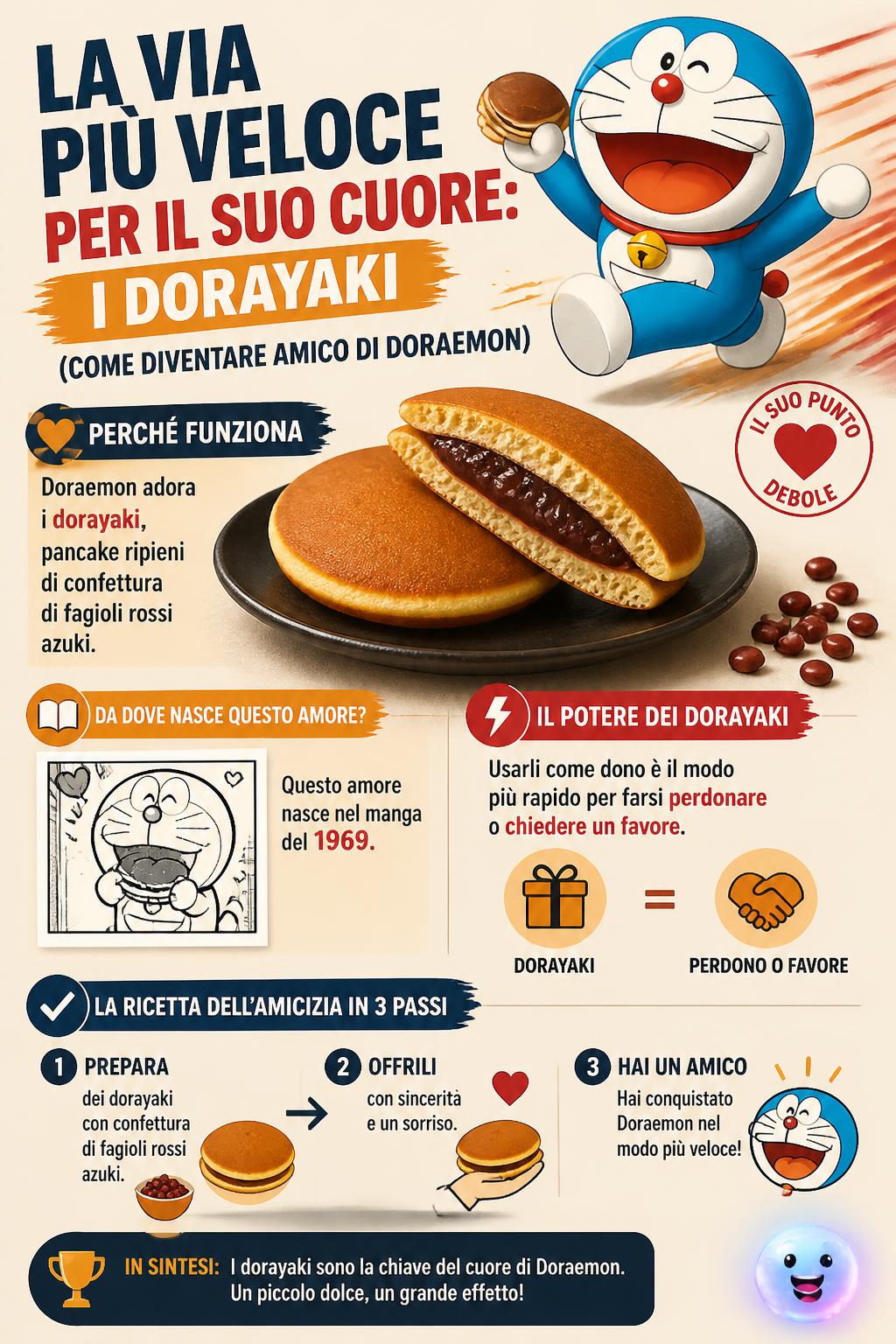 La via più veloce per il suo cuore: i dorayaki