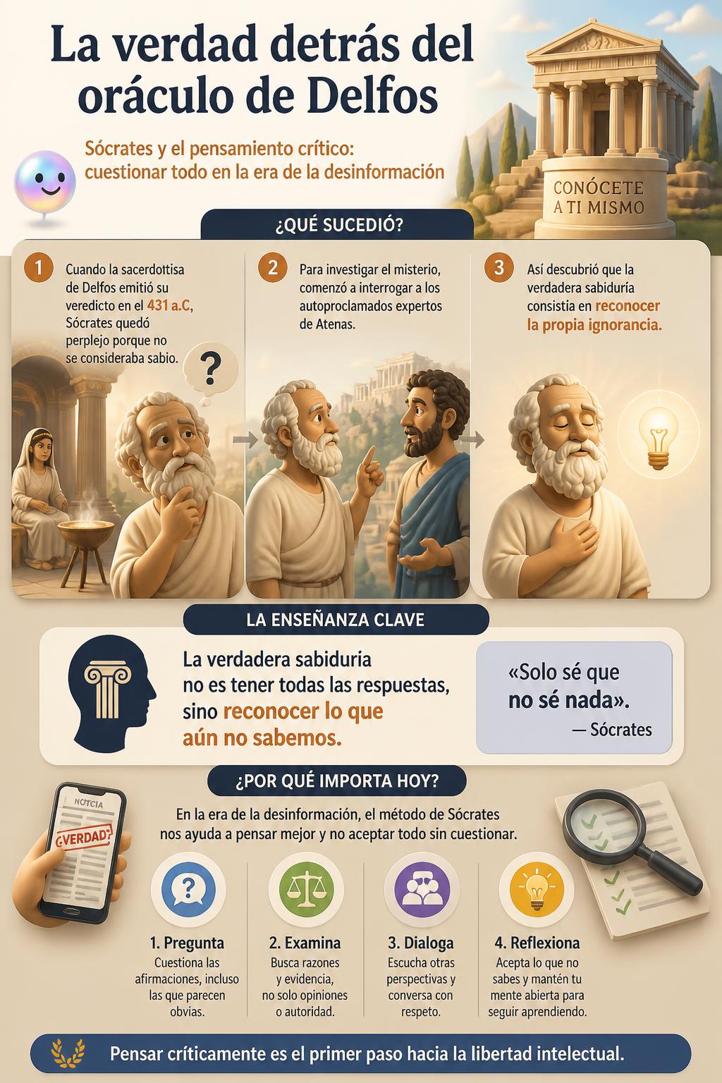 La verdad detrás del oráculo de Delfos