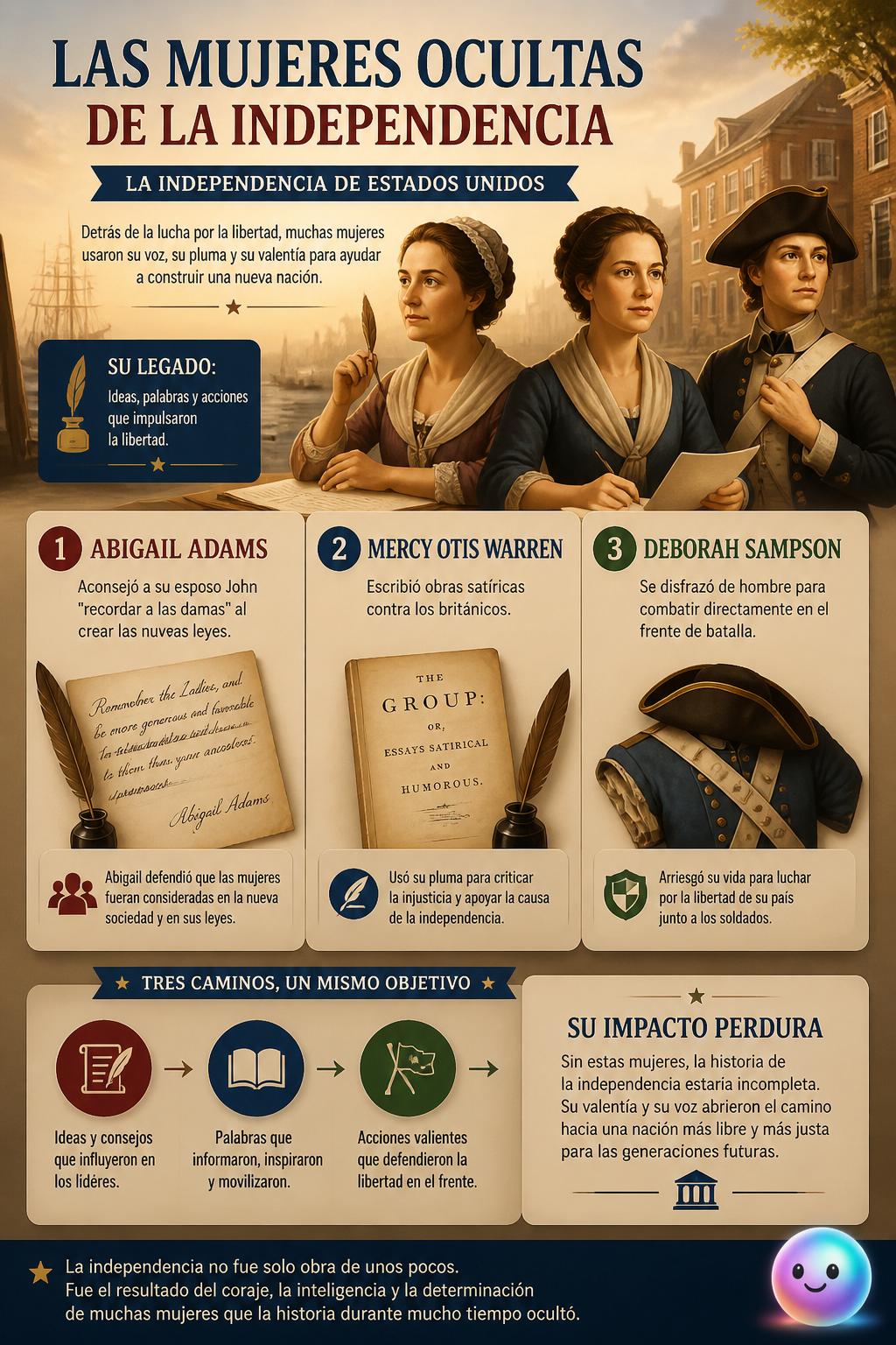 Las mujeres ocultas de la independencia